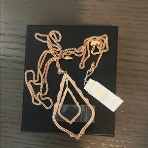 Kendra Scott Gold-Tone Pendant Necklace